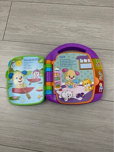 Beden Renk Fisher Price Eğitici Hikaye Kitabı