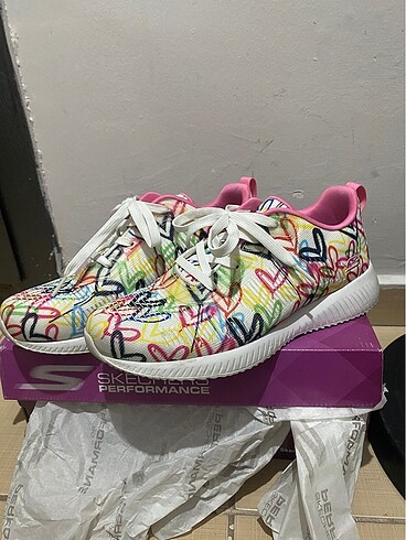 Skechers Skechers bobs spor ayakkabı