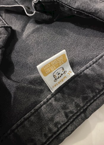 Toplu satış erkek Çocuk Gri Denim Kısa Kollu Gömlek - Görsel 6