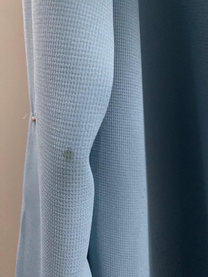 Mavi Uzun Salaş Kadın Kaban - Görsel 4