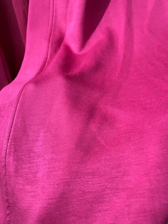 Pembe Parlak Uzun Kadın hırka Defrina - Görsel 3