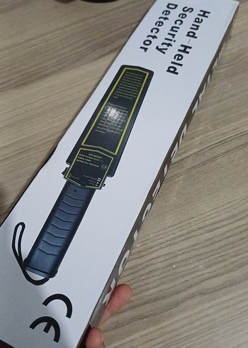 El Tipi Güvenlik Dedektörü Siyah - Görsel 3