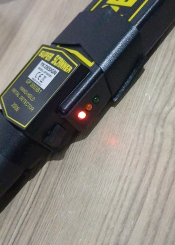 El Tipi Güvenlik Dedektörü Siyah - Görsel 4