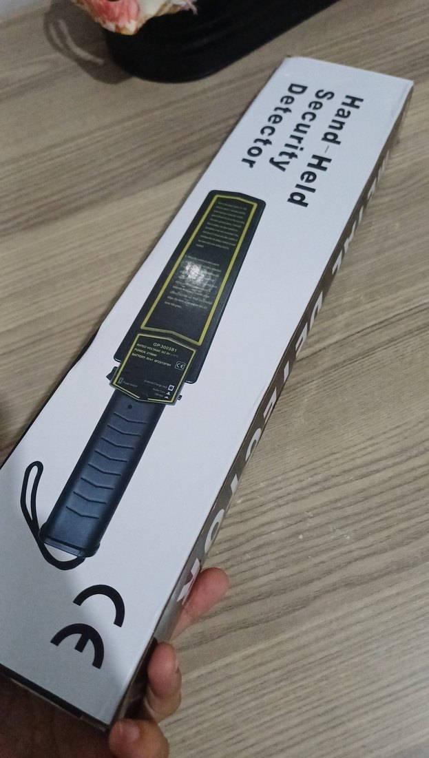 El Tipi Güvenlik Dedektörü Siyah - Görsel 3