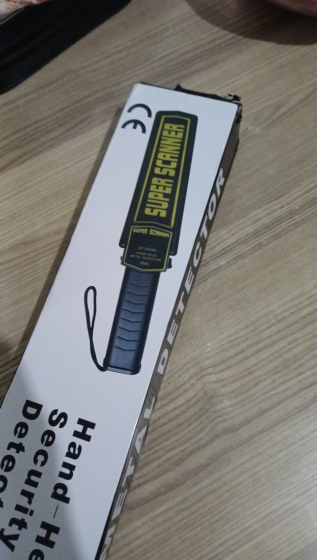 El Tipi Güvenlik Dedektörü Siyah - Görsel 2