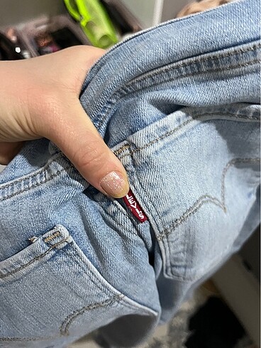 xs Beden mavi Renk Levis jean