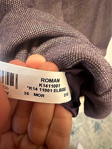 36 Beden Roman elbise