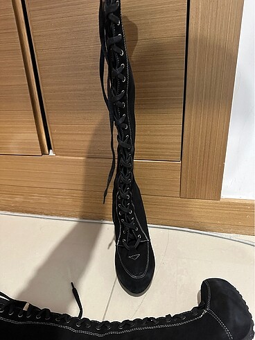 38 Beden siyah Renk Tergan çizme