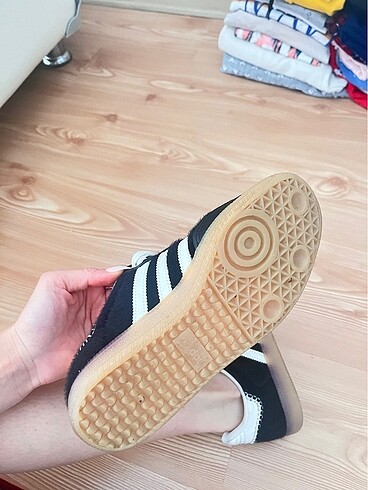 36 Beden siyah Renk Adidas samba