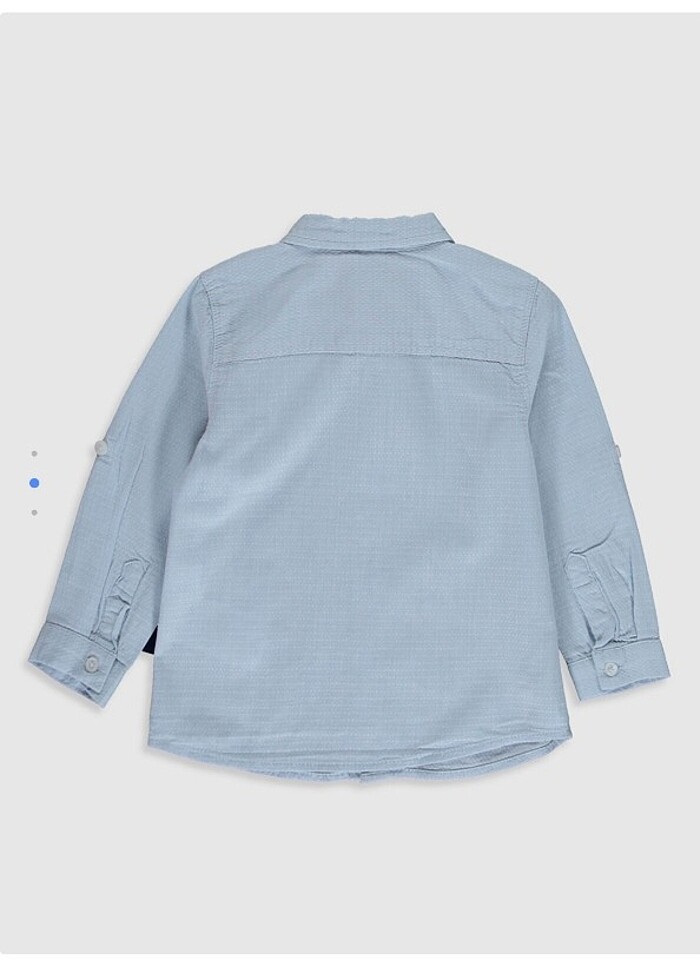 LC Waikiki erkek çocuk papyonlu gömlek  - Görsel 3