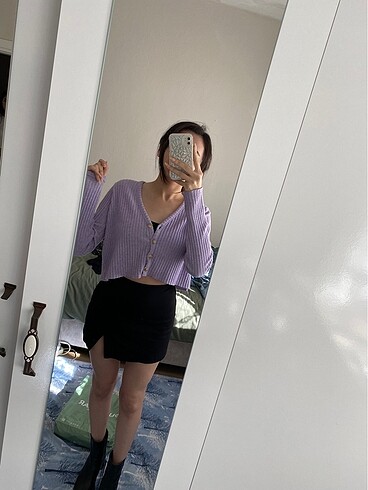 Bershka Crop hırka