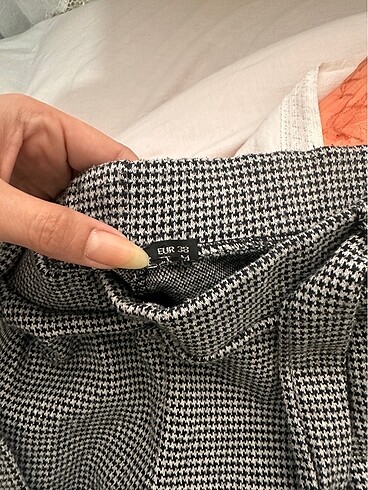 Diğer Gri kareli kışlık pantolon