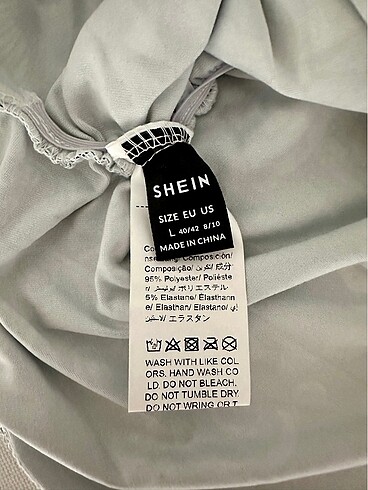 l Beden Shein Askılı Bluz