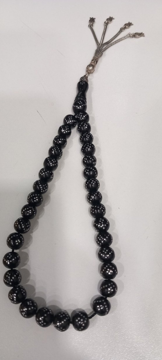 OLTU Siyah Geleneksel Tesbih - Görsel 4