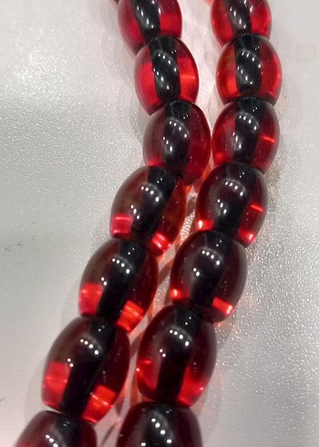 Koyu Kırmızı Erkek Tesbih - Görsel 2