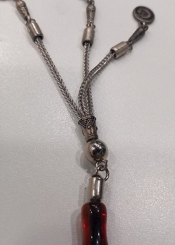 Koyu Kırmızı Erkek Tesbih - Görsel 3