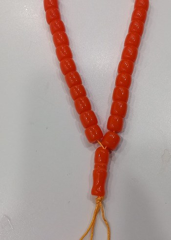 Turuncu Erkek Tesbih Boncukları