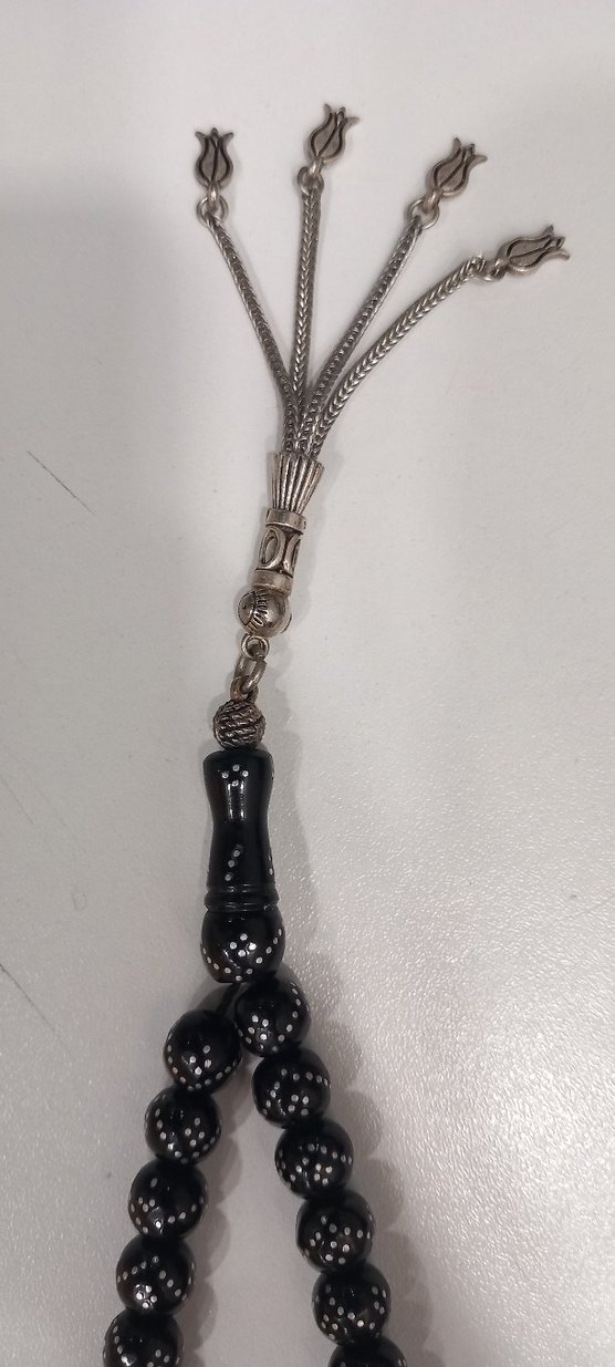 Oltu Siyah Erkek Tesbih - - Görsel 3