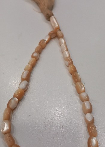 Akik Bej Minimalist Bohem Tarz Erkek Tesbih - Görsel 4