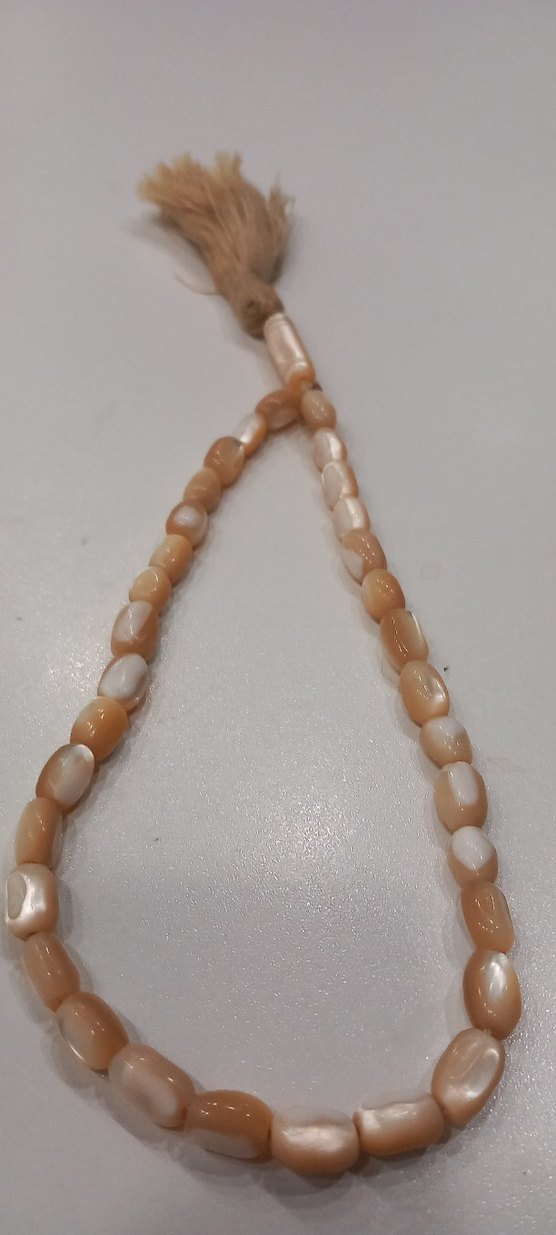 Akik Bej Minimalist Bohem Tarz Erkek Tesbih - Görsel 4