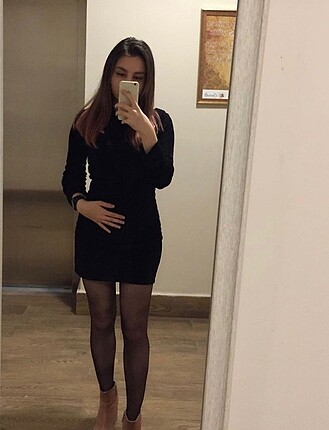 Kadife elbise