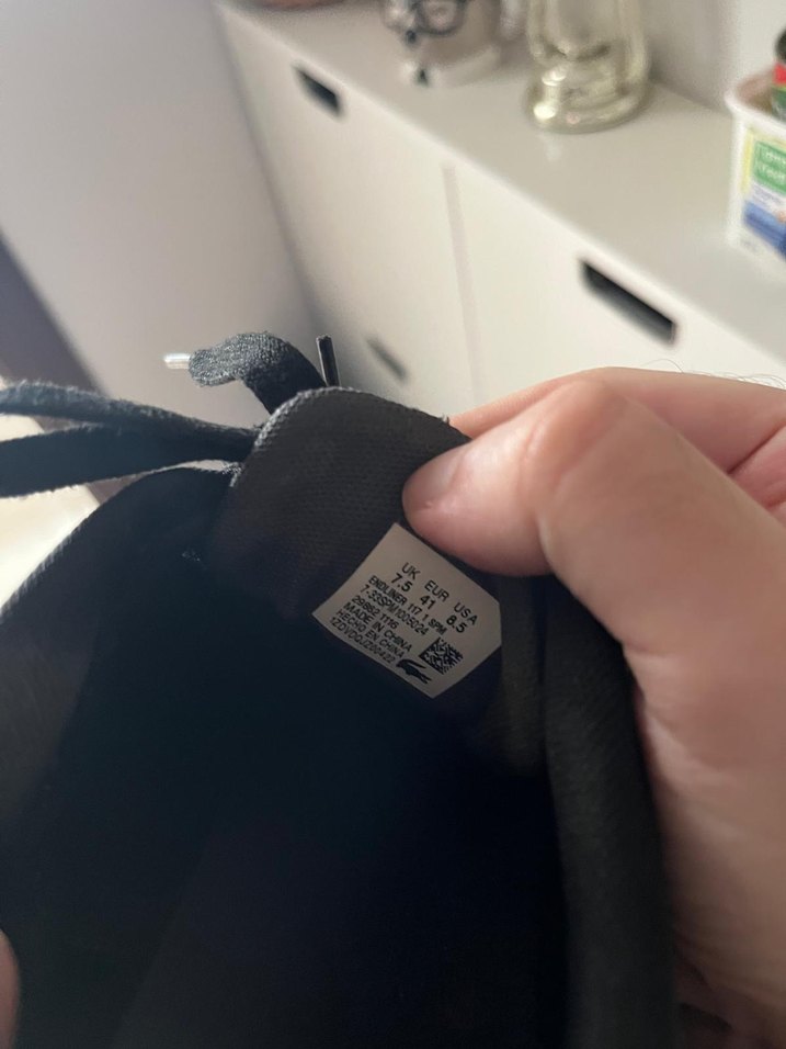 Siyah Erkek Spor Ayakkabı Bağcığı - Görsel 4