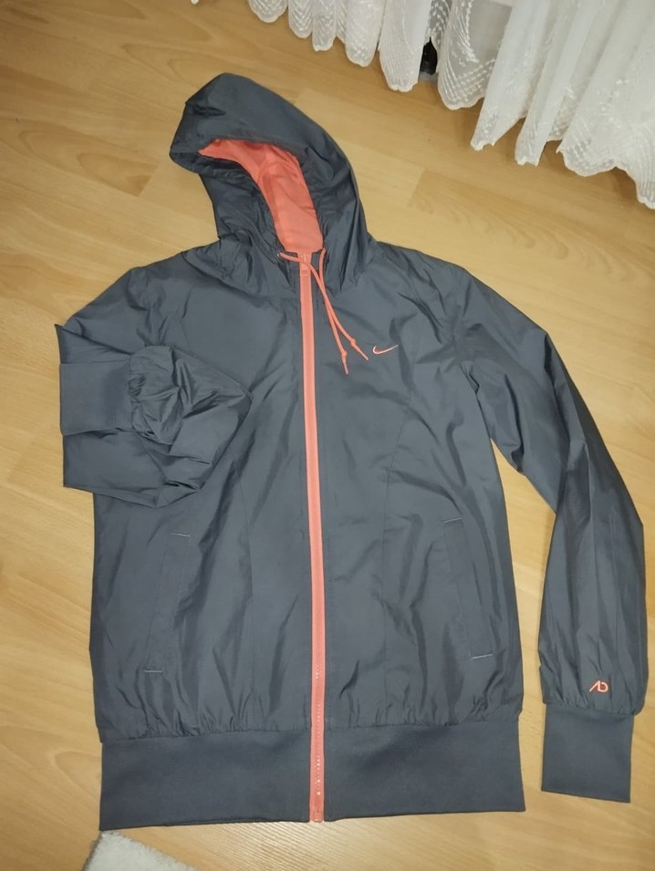 Turuncu kadın Fermuarlı Rüzgarlık - Görsel 2