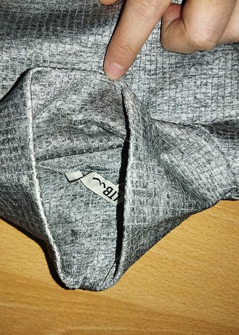 Gri Kadın Balıkçı Yaka Kolsuz Triko Süveter - Görsel 5