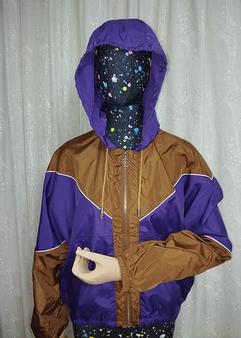 Mor-Kahverengi Renkli  Kadın Ceket - Görsel 5