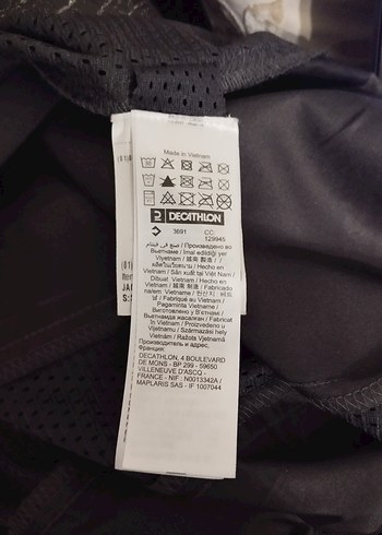 Siyah Fermuarlı fileli Midi Ceket - Görsel 6