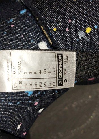 Siyah Fermuarlı fileli Midi Ceket - Görsel 7