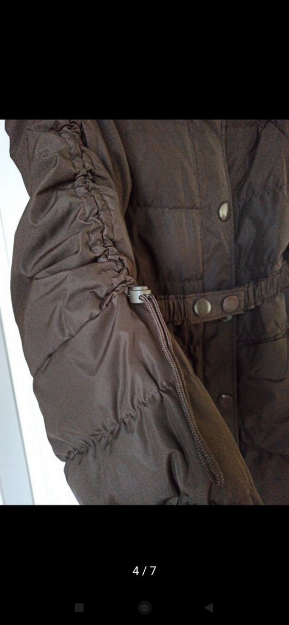 Kuş tüyü Uzun Kadın Kışlık Mont#zara#veromoda - Görsel 2