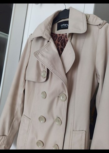 Bordo Kemerli Kısa Kadın Deri Ceket - Görsel 3