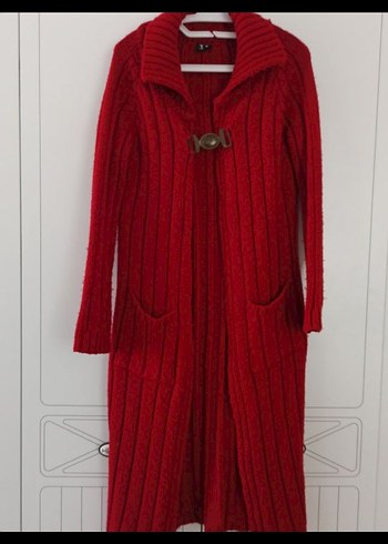 Bordo Kemerli Kısa Kadın Deri Ceket - Görsel 5