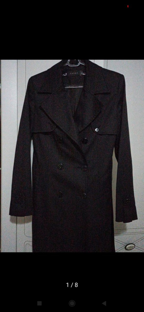 Bordo Kemerli Kısa Kadın Deri Ceket - Görsel 4