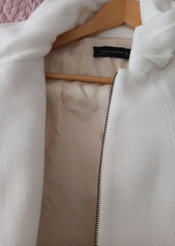 zara beyaz kaban - Görsel 6