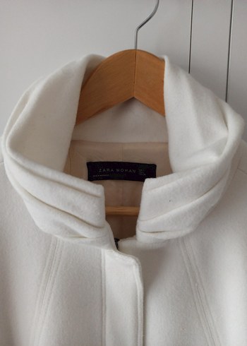 zara beyaz kaban - Görsel 2