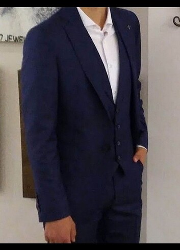 Takım Elbise yelekli - Görsel 7