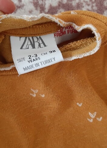 24-36 Ay Beden Zara elbise