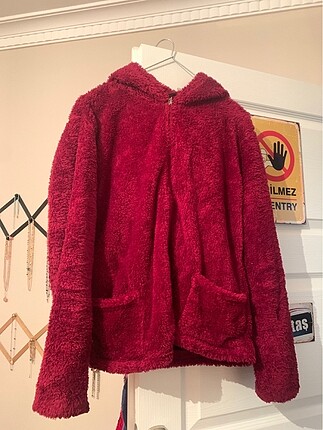 Peluş hırka