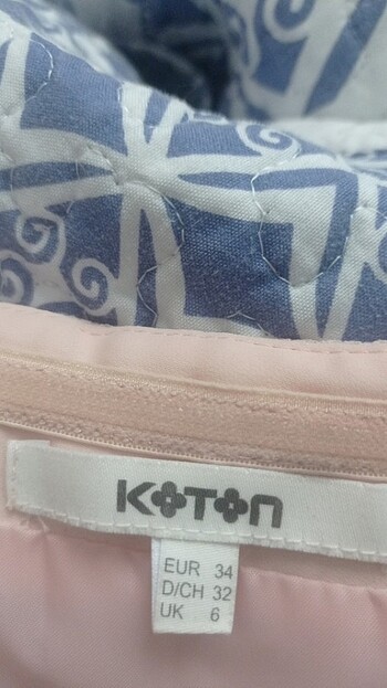 xs Beden koton elbise