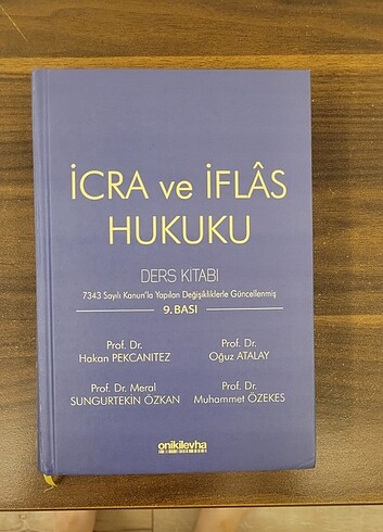 Pekcanitez icra iflas hukuku