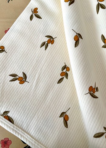 Beden çeşitli Renk Zeytin Desenli Çocuk Battaniyesi