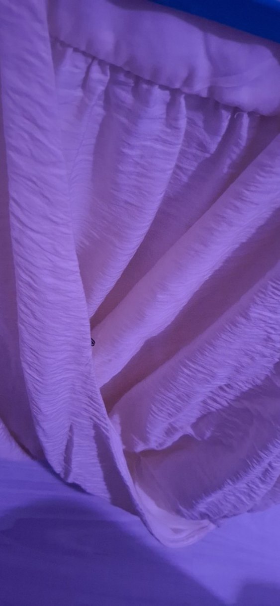 Beyaz V Yaka Bohem bluz - Görsel 5