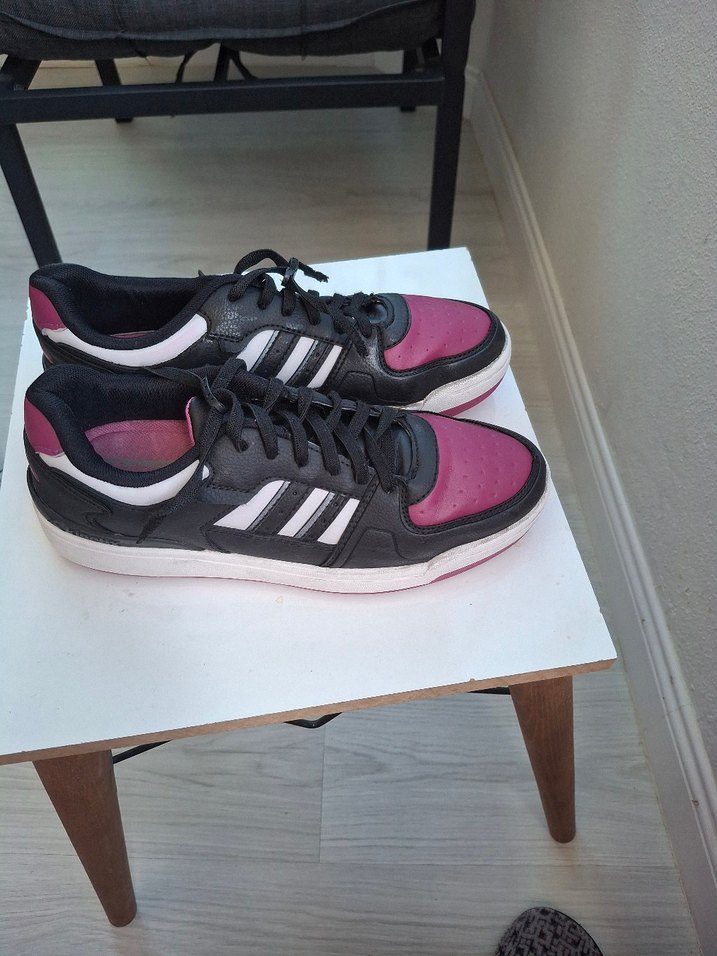 Adidas Kadın Siyah-Pembe Spor Ayakkabı - Görsel 2