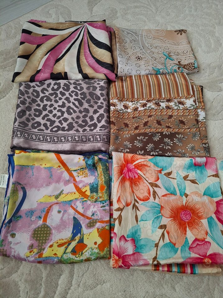 şal ve eşarp toplam 9 adet - Görsel 3