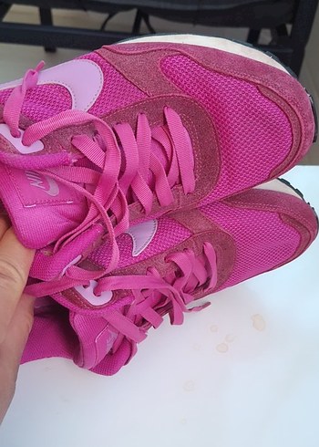 Nike Pembe Kadın Spor Ayakkabı orijinal sorunsuz - Görsel 6