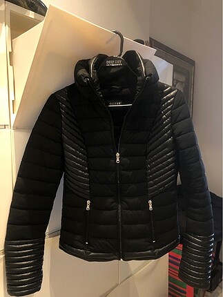 Guess yeni sezon deri detaylı mont