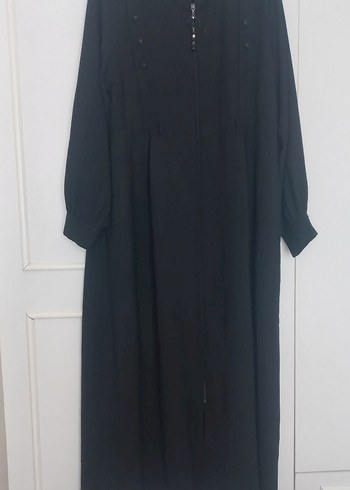 fermuarlı ferace - Görsel 4