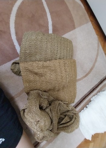 diğer Beden Bej Örgü Uzun Bohem Etek